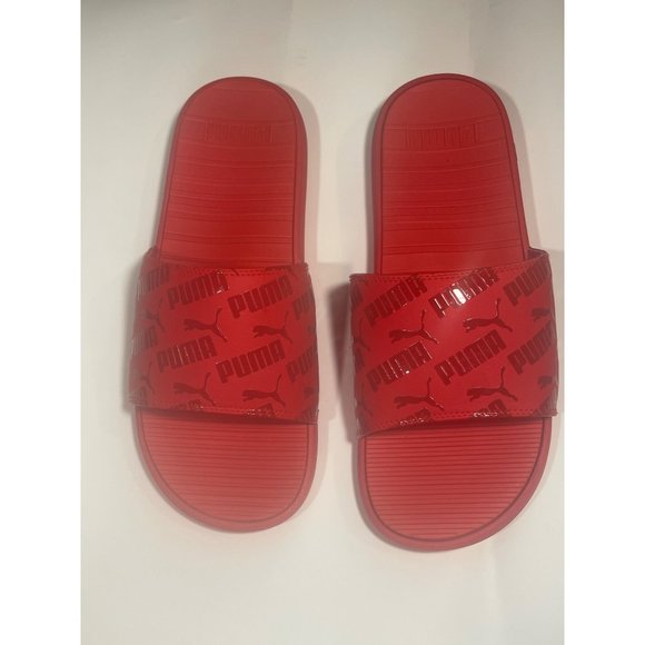 Puma mens Cool Cat Bold Graphic Slides Size size 12 - Picture 3 of 8